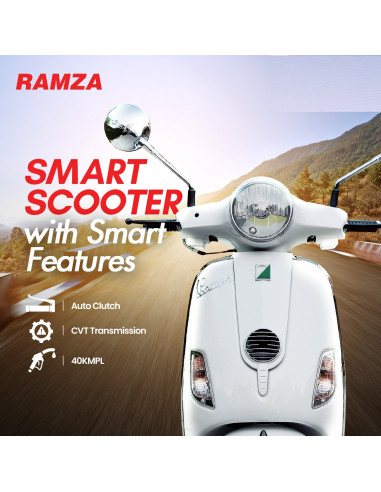 New Asia Ramza 100cc Petrol Scooter Price in Pakistan, Rating, Reviews and Pictures