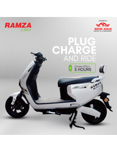 RAMZA G7 Electric Scooter Price in Pakistan, Rating, Reviews and Pictures