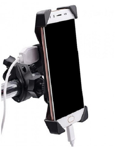 Motorcycle Mobile Holder with Charger