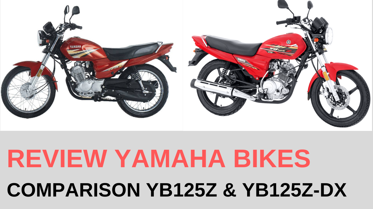 Yamaha Yb125z Vs Yb125z Dx Motorcycleshop